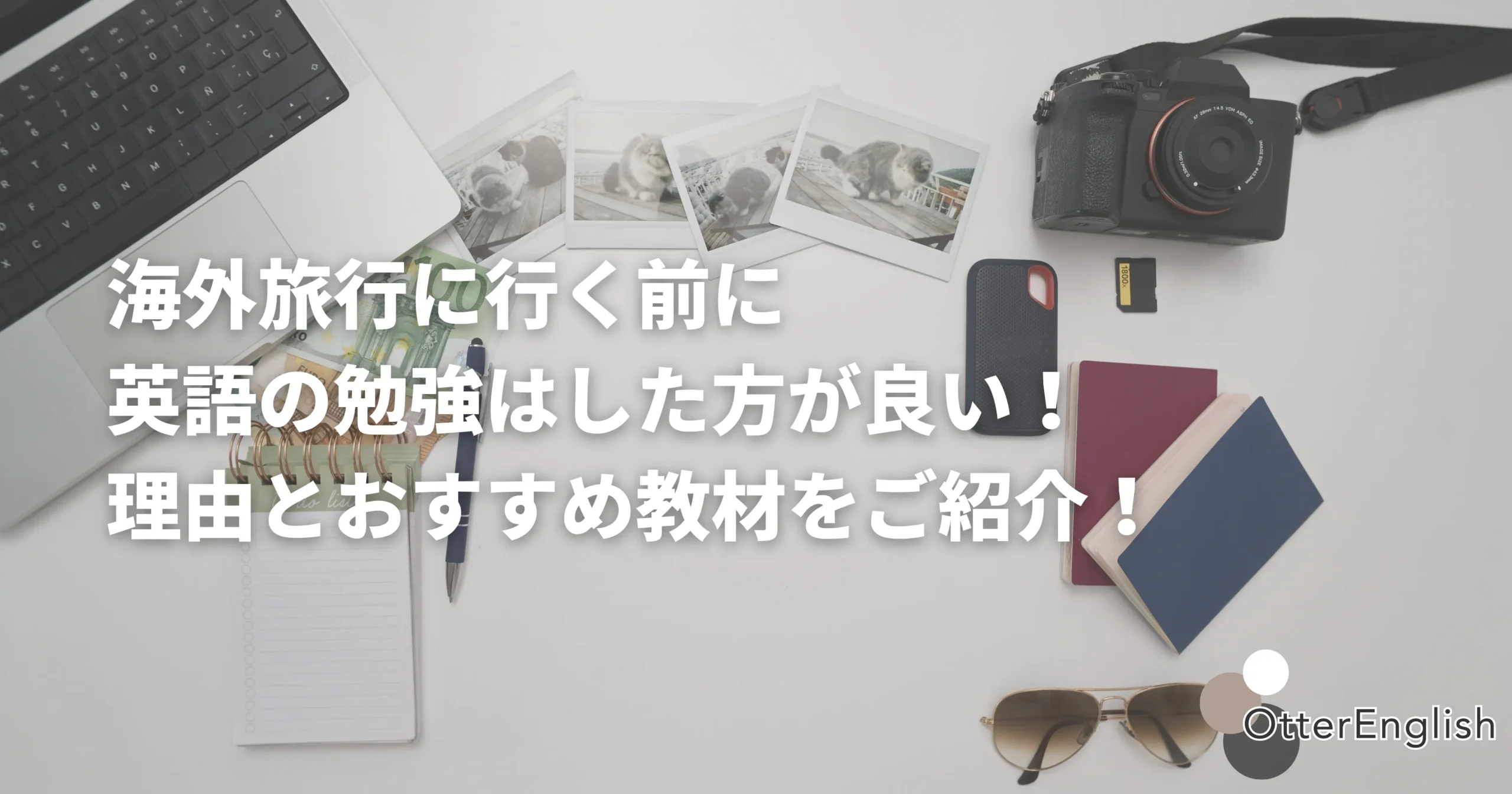 海外旅行のために英語を勉強している人