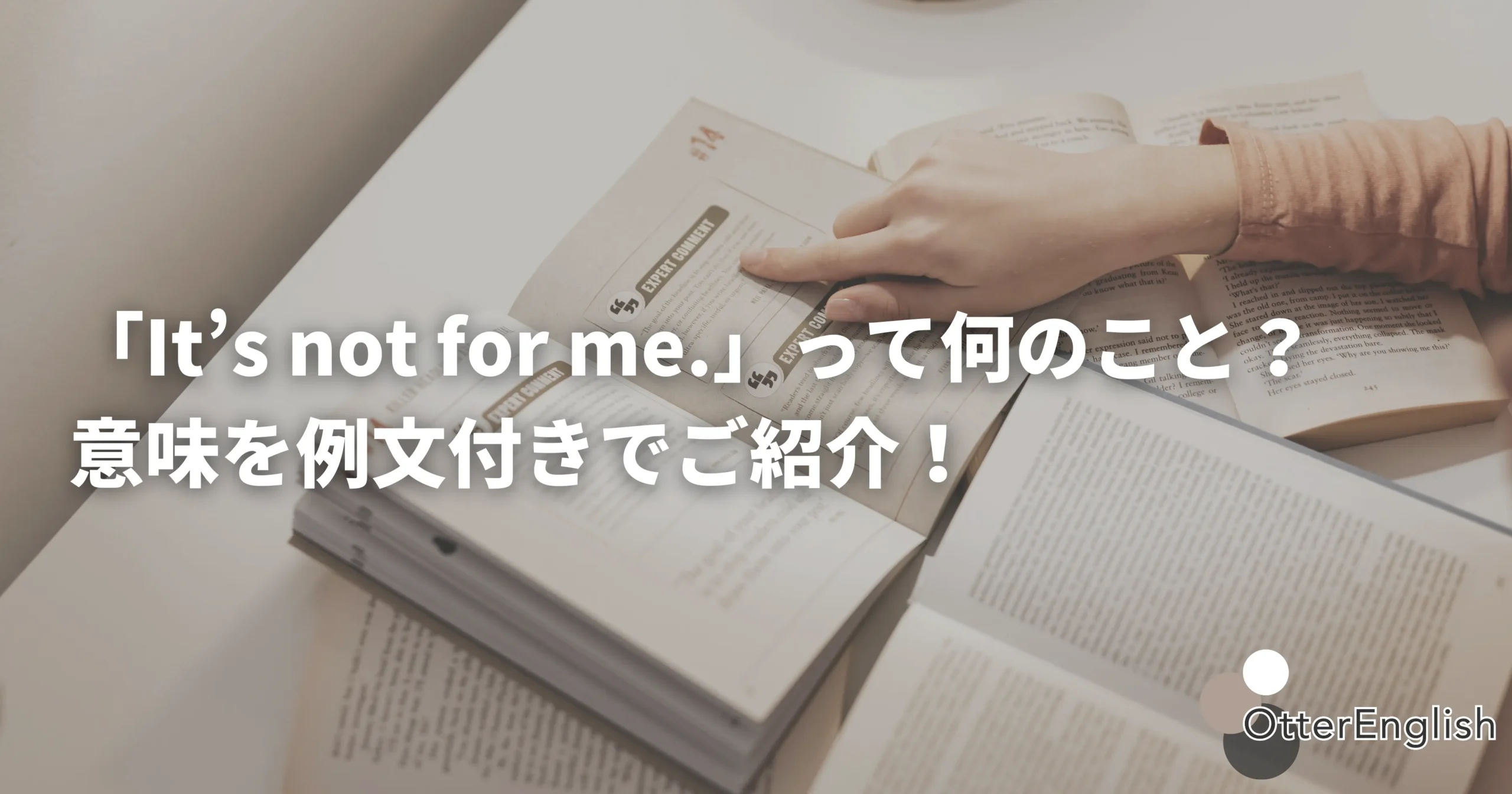 英語を勉強している人